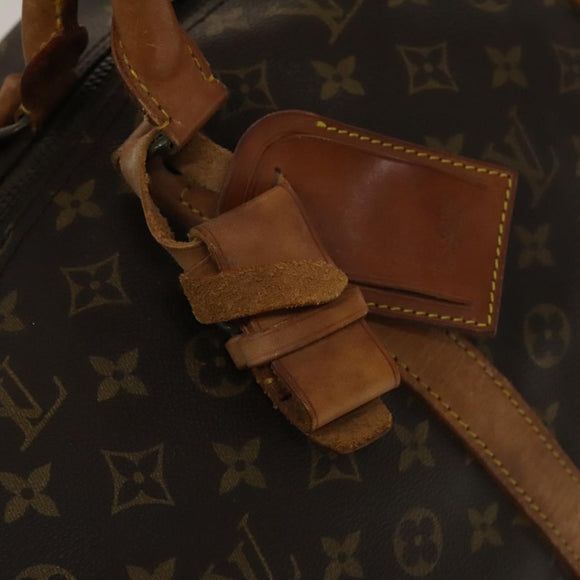 LOUIS VUITTON Monogram Keepall Bandouliere 60 Boston Bag M41412 LV Auth 133720