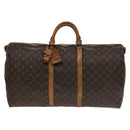 LOUIS VUITTON Monogram Keepall Bandouliere 60 Boston Bag M41412 LV Auth 133720-13