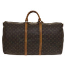 LOUIS VUITTON Monogram Keepall Bandouliere 60 Boston Bag M41412 LV Auth 133720-2
