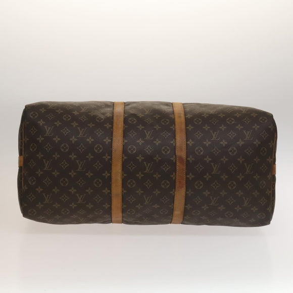 LOUIS VUITTON Monogram Keepall Bandouliere 60 Boston Bag M41412 LV Auth 133720
