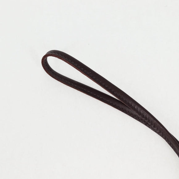 HERMES Rodeo Charm PM Charm Leather Pink Auth 133735