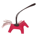HERMES Rodeo Charm PM Charm Leather Pink Auth 133735-6