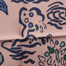 HERMES Carre 90 Scarf ""ISOLA DI PRIMAVERA"" Silk Pink Auth 133737-16