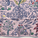 HERMES Carre 90 Scarf ""ISOLA DI PRIMAVERA"" Silk Pink Auth 133737-9