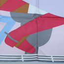 HERMES Carre 90 Scarf ""18-3-7"" Silk Gray Auth 133739-9