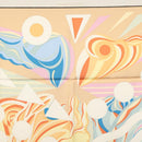 HERMES Carre 90 Scarf ""Le Reve De Julia"" Silk White Multicolor Auth 133740-3