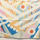 HERMES Carre 90 Scarf ""Le Reve De Julia"" Silk White Multicolor Auth 133740-9