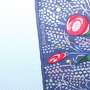 HERMES Carre 40 Scarf ""horse"" Silk Navy Auth 133741-6
