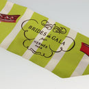HERMES Twilly Scarf ""BRIDES de GALA"" Silk Green Auth 133745-8