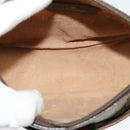 GUCCI GG Supreme Web Sherry Line Bag PVC Beige Gold Red 89 02 032 Auth 133747-10