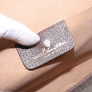 GUCCI GG Supreme Web Sherry Line Bag PVC Beige Gold 156 01 030 Auth 133748-18