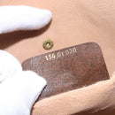 GUCCI GG Supreme Web Sherry Line Bag PVC Beige Gold 156 01 030 Auth 133748-12