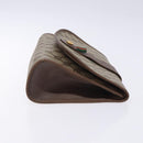 GUCCI GG Supreme Web Sherry Line Bag PVC Beige Gold 156 01 030 Auth 133748-3