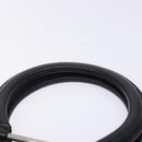 Salvatore Ferragamo Gancini Hand Bag Leather Black Auth 133750-8