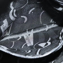 Salvatore Ferragamo Chain Vala Shoulder Bag Canvas Black Gold Auth 133753-19