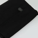 Salvatore Ferragamo Chain Vala Shoulder Bag Canvas Black Gold Auth 133753-6