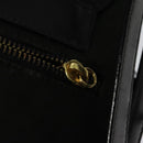 Salvatore Ferragamo Vala Vala Backpack Suede Black Gold Auth 133755-9