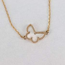 Van Cleef & Arpels Sweet Alhambra Papillon Bracelet Au750 Gold Auth 133771M - 0