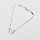 Van Cleef & Arpels Sweet Alhambra Papillon Bracelet Au750 Gold Auth 133771M-7