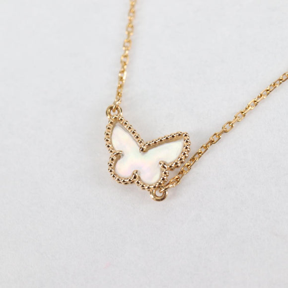 Van Cleef & Arpels Sweet Alhambra Papillon Bracelet Au750 Gold Auth 133771M