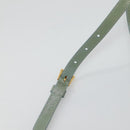 PRADA Galleria Hand Bag Safiano leather 2way Gold Light green Auth 133778-15