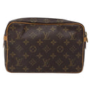 LOUIS VUITTON Monogram Compiegne 23 Clutch Bag M51847 LV Auth 133781-2
