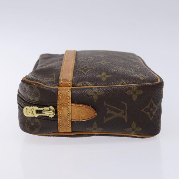 LOUIS VUITTON Monogram Compiegne 23 Clutch Bag M51847 LV Auth 133781