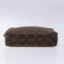 LOUIS VUITTON Monogram Compiegne 23 Clutch Bag M51847 LV Auth 133781-6