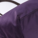 PRADA Tote Bag Nylon Purple Gold Auth 133783-17