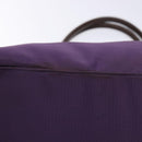 PRADA Tote Bag Nylon Purple Gold Auth 133783-18