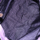 PRADA Tote Bag Nylon Purple Gold Auth 133783-11
