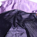PRADA Tote Bag Nylon Purple Gold Auth 133783-22