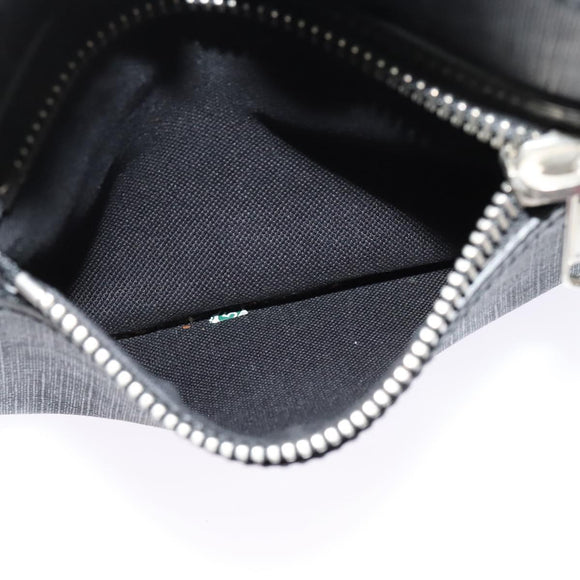 GUCCI GG Supreme Sherry Line Shoulder Bag PVC Black Red Navy 523599 Auth 133793