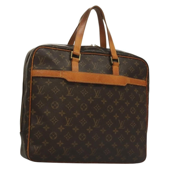 LOUIS VUITTON Monogram Porte Documents Pegas Hand Bag M53343 LV Auth 133795