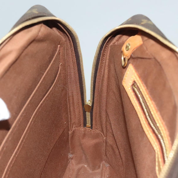 LOUIS VUITTON Monogram Porte Documents Pegas Hand Bag M53343 LV Auth 133795