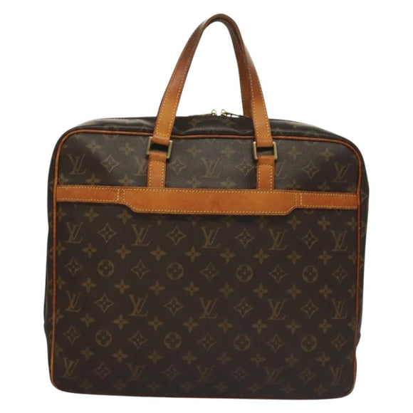 LOUIS VUITTON Monogram Porte Documents Pegas Hand Bag M53343 LV Auth 133795