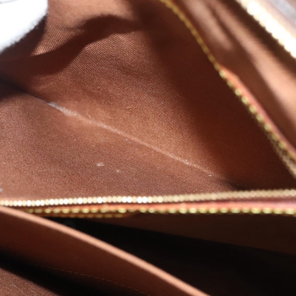 LOUIS VUITTON Monogram Porte Documents Pegas Hand Bag M53343 LV Auth 133795