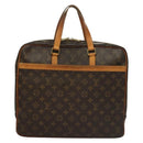 LOUIS VUITTON Monogram Porte Documents Pegas Hand Bag M53343 LV Auth 133795-2