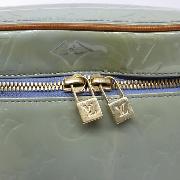 LOUIS VUITTON Monogram Vernis Sullivan Vertical Bag Lavande M91258 Auth 133797