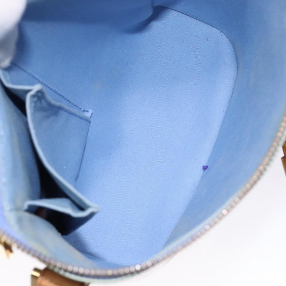 LOUIS VUITTON Monogram Vernis Sullivan Vertical Bag Lavande M91258 Auth 133797