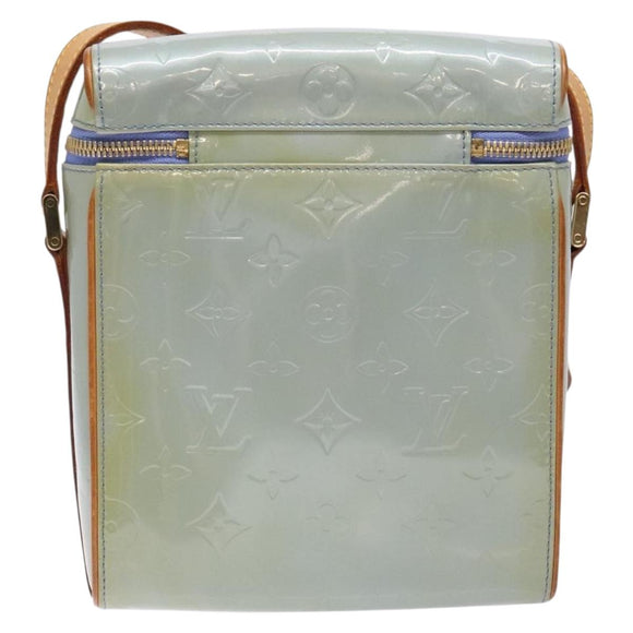 LOUIS VUITTON Monogram Vernis Sullivan Vertical Bag Lavande M91258 Auth 133797
