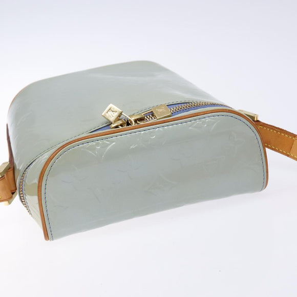 LOUIS VUITTON Monogram Vernis Sullivan Vertical Bag Lavande M91258 Auth 133797