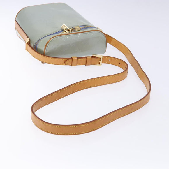 LOUIS VUITTON Monogram Vernis Sullivan Vertical Bag Lavande M91258 Auth 133797