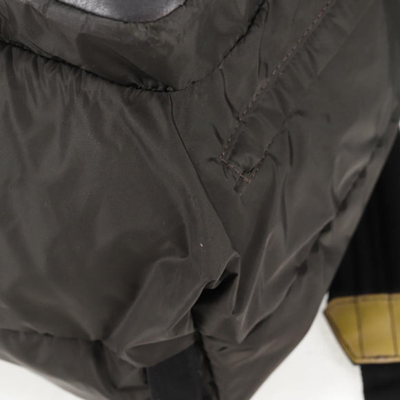 Berluti Backpack Nylon Khaki Auth 133812