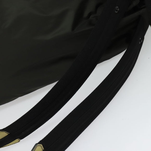 Berluti Backpack Nylon Khaki Auth 133812