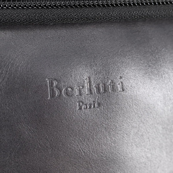 Berluti Backpack Nylon Khaki Auth 133812