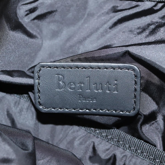 Berluti Backpack Nylon Khaki Auth 133812