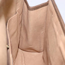 GUCCI GG Supreme Web Sherry Line Clutch Bag PVC Beige Gold 89 01 030 Auth 133814-17