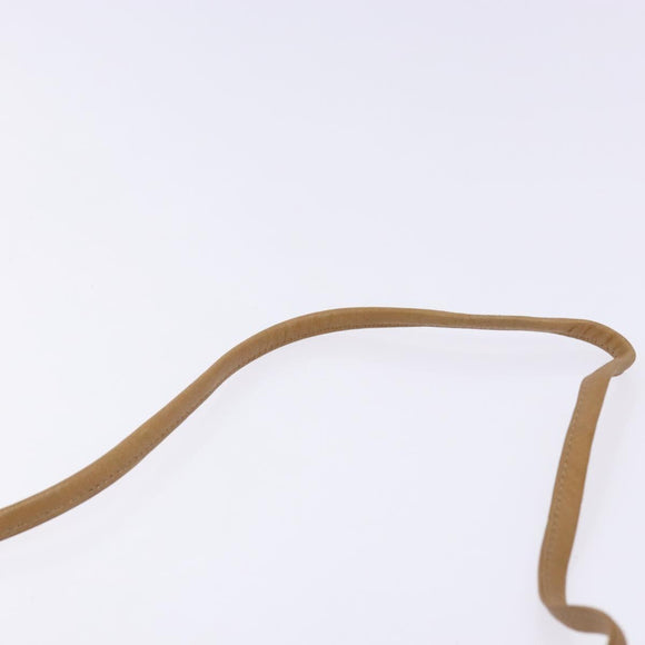 Christian Dior Honeycomb Canvas Shoulder Bag PVC Black Gold Auth 133834