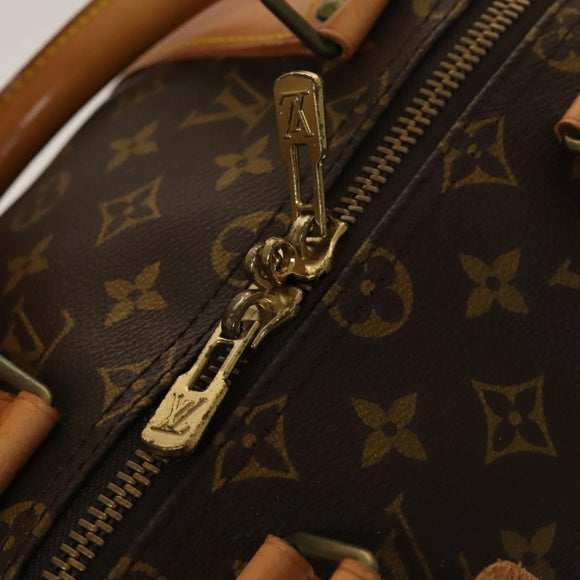 LOUIS VUITTON Monogram Keepall 50 Boston Bag M41426 LV Auth 133836